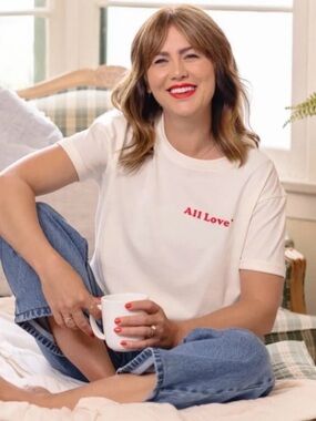 Joe Fresh x Jillan Harris All Love 1979 Crewneck Tee XL Organic Cotton Casual